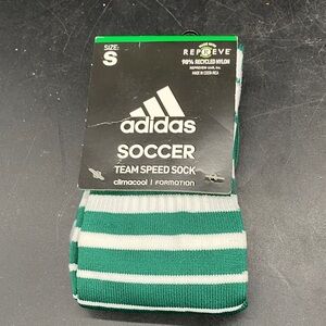 Team Speed soccer sock size Small 98% recycled nylon new